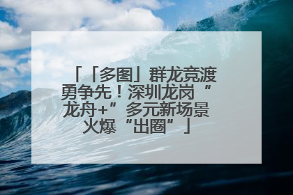 「多图」群龙竞渡勇争先！深圳龙岗“龙舟+”多元新场景火爆“出圈”