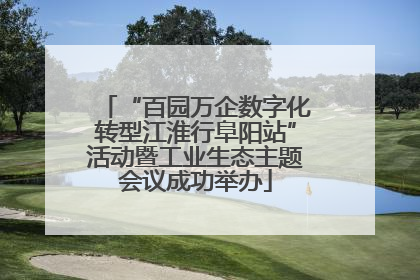 “百园万企数字化转型江淮行阜阳站”活动暨工业生态主题会议成功举办