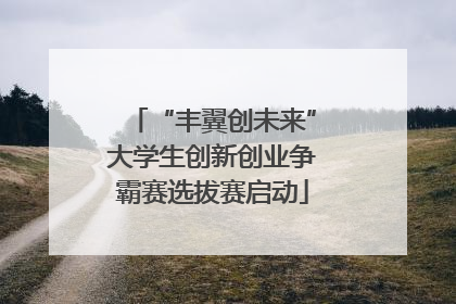 “丰翼创未来”大学生创新创业争霸赛选拔赛启动