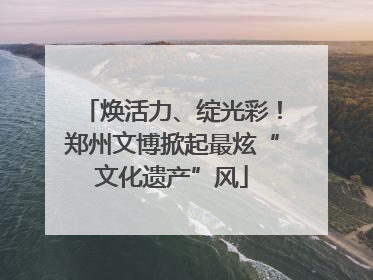 焕活力、绽光彩！郑州文博掀起最炫“文化遗产”风