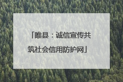 睢县：诚信宣传共筑社会信用防护网