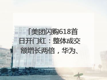 美团闪购618首日开门红：整体成交额增长两倍，华为、Apple、沃尔玛等近800个品牌翻倍增长