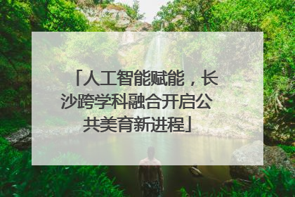 人工智能赋能，长沙跨学科融合开启公共美育新进程