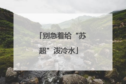 别急着给“苏超”泼冷水
