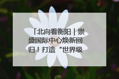 北向看衡阳｜崇盛国际中心焕新回归！打造“世界级美食主题公园”