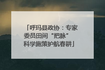 呼玛县政协：专家委员田间“把脉” 科学施策护航春耕