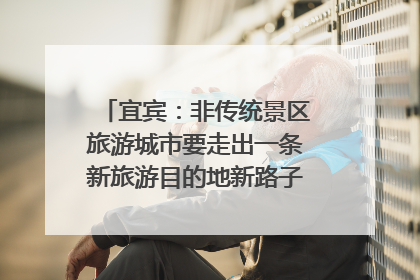 宜宾：非传统景区旅游城市要走出一条新旅游目的地新路子｜话锦绣·说安逸