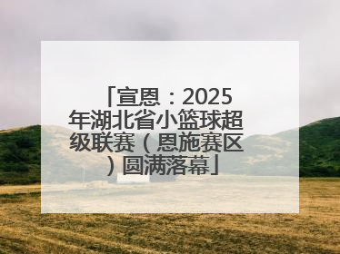 宣恩：2025年湖北省小篮球超级联赛（恩施赛区）圆满落幕