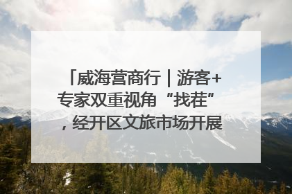 威海营商行｜游客+专家双重视角“找茬”，经开区文旅市场开展暑期前“体检”