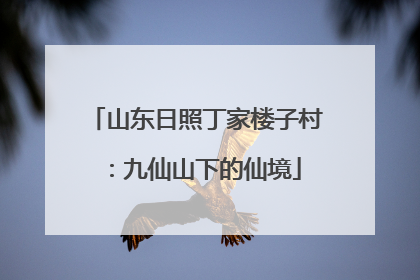 山东日照丁家楼子村：九仙山下的仙境