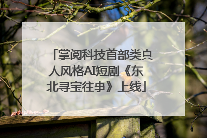 掌阅科技首部类真人风格AI短剧《东北寻宝往事》上线