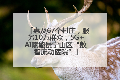 惠及67个村庄，服务10万群众，5G+AI赋能景宁山区“数智流动医院”