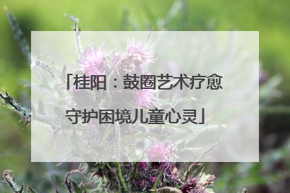 桂阳：鼓圈艺术疗愈守护困境儿童心灵