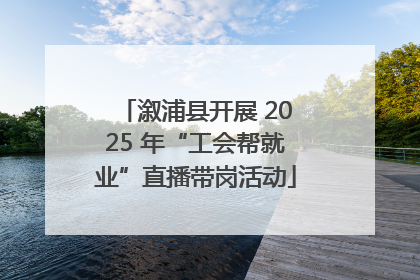 溆浦县开展 2025 年“工会帮就业”直播带岗活动