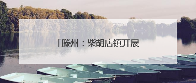 滕州：柴胡店镇开展防汛抢险应急演练