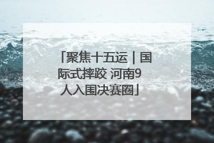 聚焦十五运｜国际式摔跤 河南9人入围决赛圈
